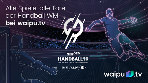 Handball Weltmeisterschaft auf waipu.tv (Bildquelle: Copyright: waipu.tv) Handball Weltmeisterschaft auf waipu.tv (Bildquelle: Copyright: waipu.tv)