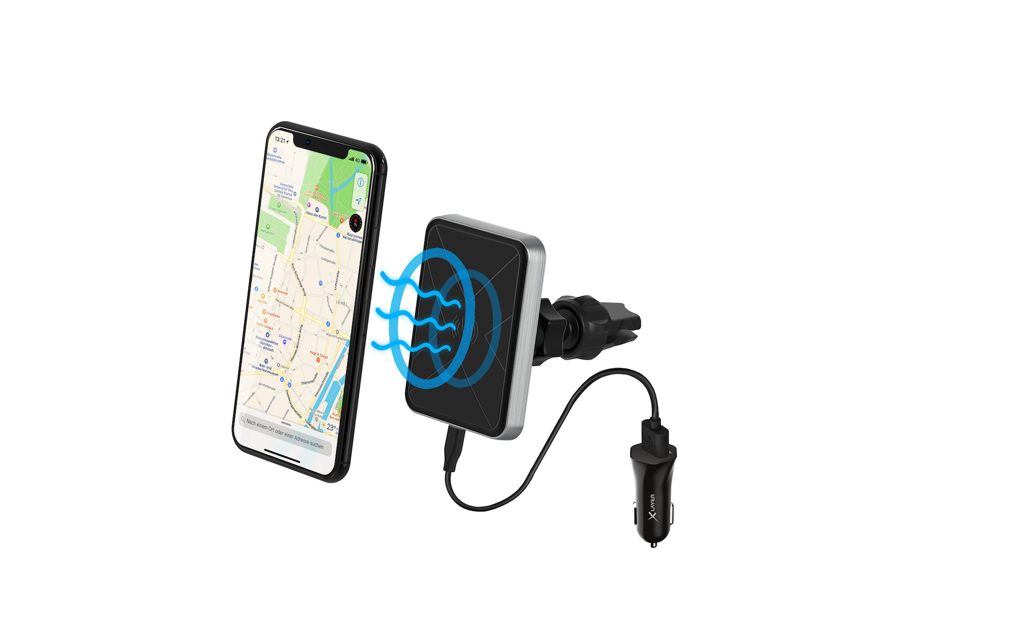 XLayer präsentiert neues Haltesystem für smarte Geräte mit und ohne Wireless Charging XLayer präsentiert neues Haltesystem für smarte Geräte mit und ohne Wireless Charging