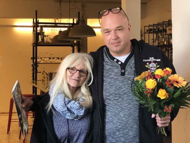 Birgit Singh und Michael Brombacher (Foto: Megaforce, frei zur Veröffentlichung bei Namensnennung)