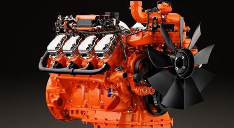 Der Scania Industriemotor DC 16. Bild: Scania