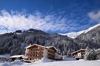 Panoramaansicht im Winter (Alpinhotel Berghaus)