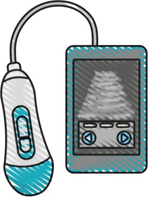Ultraschallgerät im Taschenformat