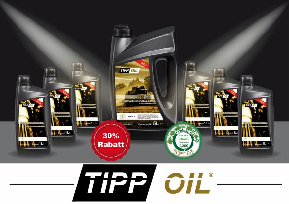 TIPP OIL SCHMIERSTOFFE aktuell bei Krafthand in der neuen Ausgabe 1.02.2019