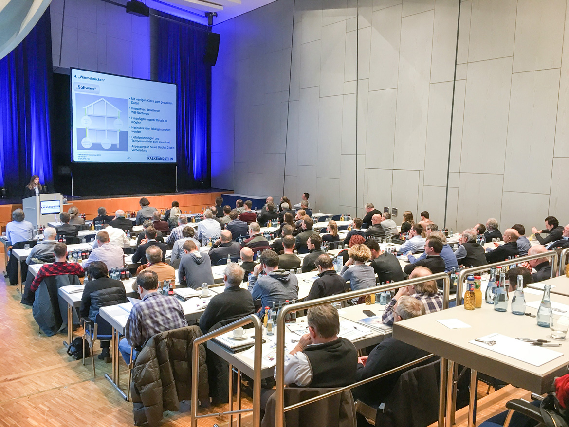 Die Kalksandstein Bauseminar-Reihe 2019über aktuelle Normen, Regeln und Erkenntnisse. (Bildquelle: V