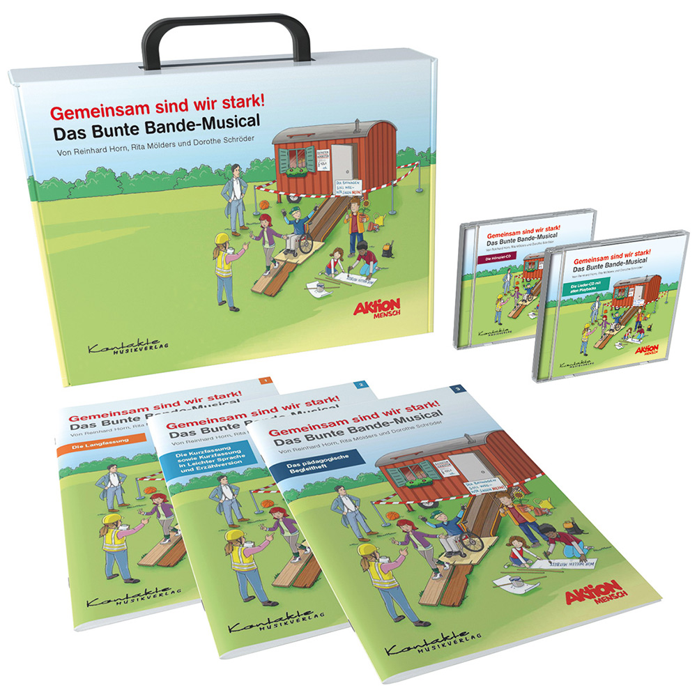 Gemeinsam sind wir stark! (Gesamtpaket im Koffer)