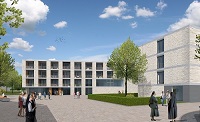 Urheber der Visualisierung: Planungsbüro Klein, Riesenbeck + Assoziierte GmbH Urheber der Visualisierung: Planungsbüro Klein, Riesenbeck + Assoziierte GmbH