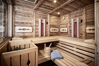 Sauna mit Zugang auf die Terrasse (Prechtlgut)