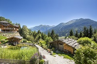 Chaletdorf vor Bergkulisse (c) Photoart Reifmüller (Naturdorf Oberkühnreit)