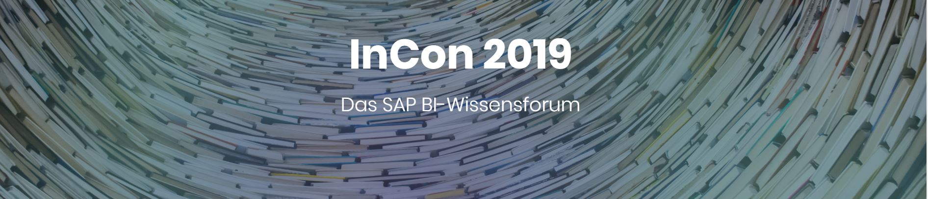 InCon 2019 - das SAP BI-Wissensforum