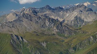 Blick vom Rastkogl zu den Torseen (Klausnerhof) Blick vom Rastkogl zu den Torseen (Klausnerhof)