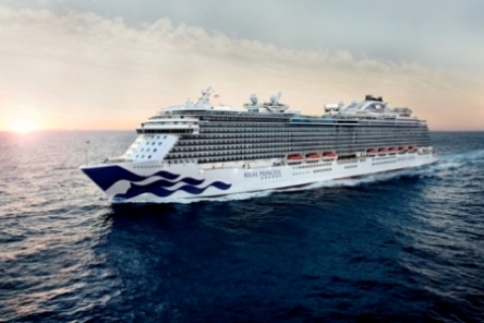 Die Regal Princess startet Mitte April zur Fahrt über den Atlantik