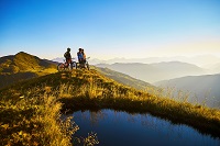 Biken im Bergpanorama in Saalbach Hinterglemm (Eggerhof) Biken im Bergpanorama in Saalbach Hinterglemm (Eggerhof)