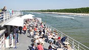 Kolberg, hier die Seebrücke, ist das beliebteste Seebad in Polen. Foto: Carsten Wolf/Travel-Netto Kolberg, hier die Seebrücke, ist das beliebteste Seebad in Polen. Foto: Carsten Wolf/Travel-Netto