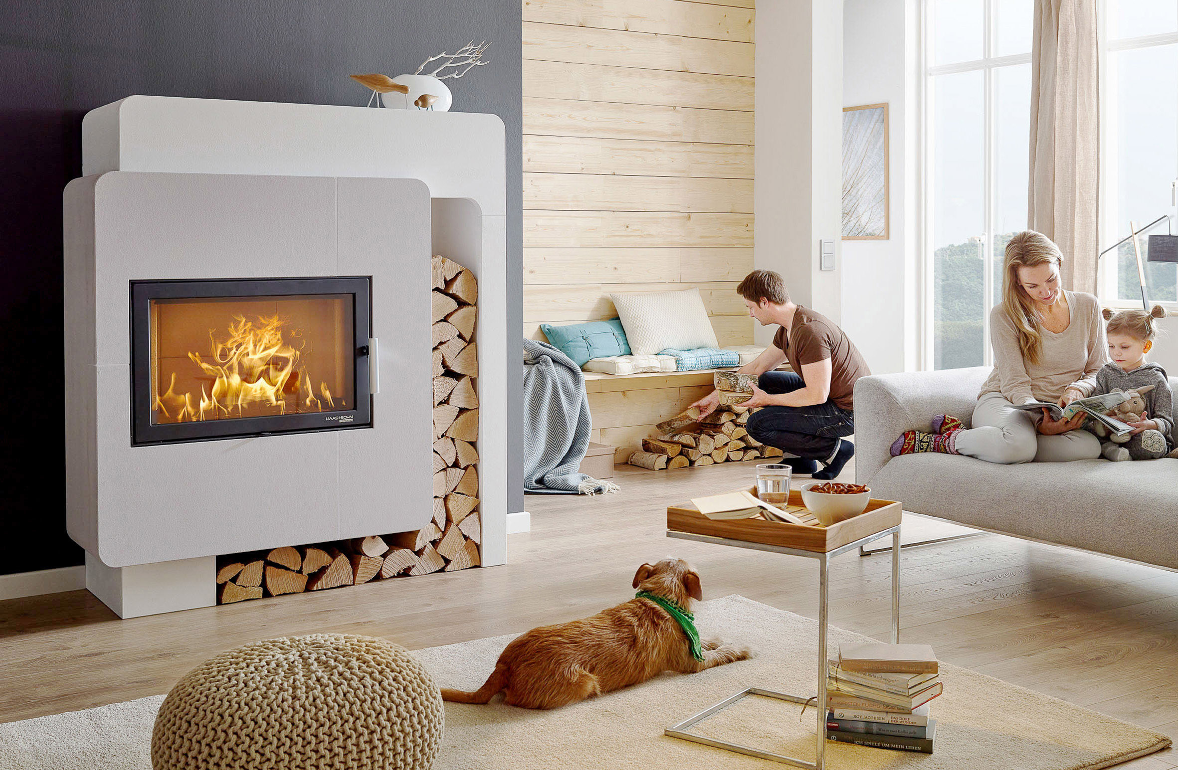 Richtiges Heizen erhöht die Effizienz der Feuerstätte