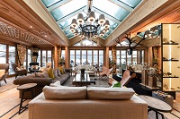 Stylischer Lobbybereich (c) David Innerhofer (Wanderhotel Gassner)