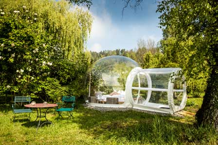 Warth Kartause Ittingen Bubble © Medienstelle Thurgau Tourismus