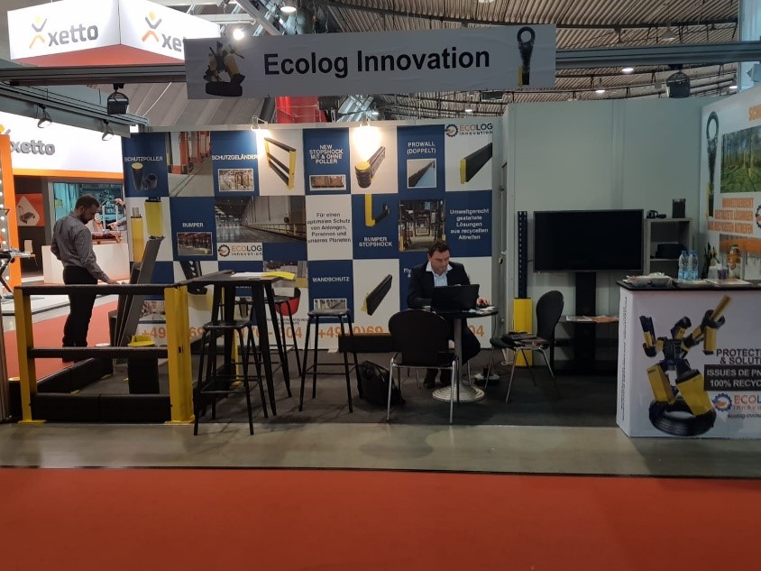 Die Intralogistik-Experten von Ecolog Innovation überzeugten auf der LogiMat 2019 (Bildquelle:Ecolog