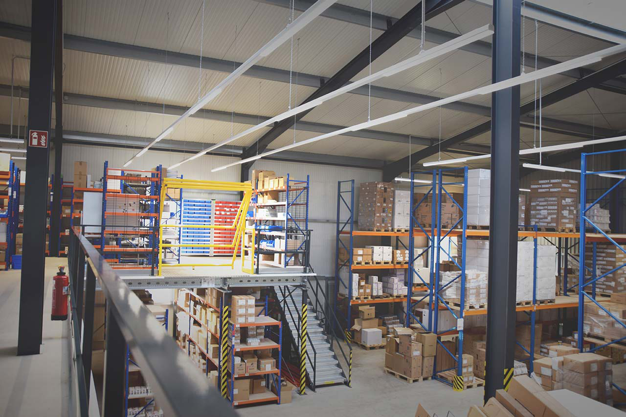 Die optimierten Lagerflächen der Regensburger ConsuMed GmbH& Co. KG (Bildquelle: ConsuMed GmbH&a