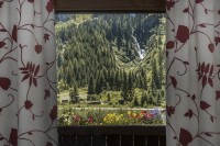Wasserfallblick vom Doppelzimmer (Alpengasthof Zollwirt) Wasserfallblick vom Doppelzimmer (Alpengasthof Zollwirt)