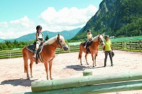 Reitunterricht (Kinderhotel Buchau)