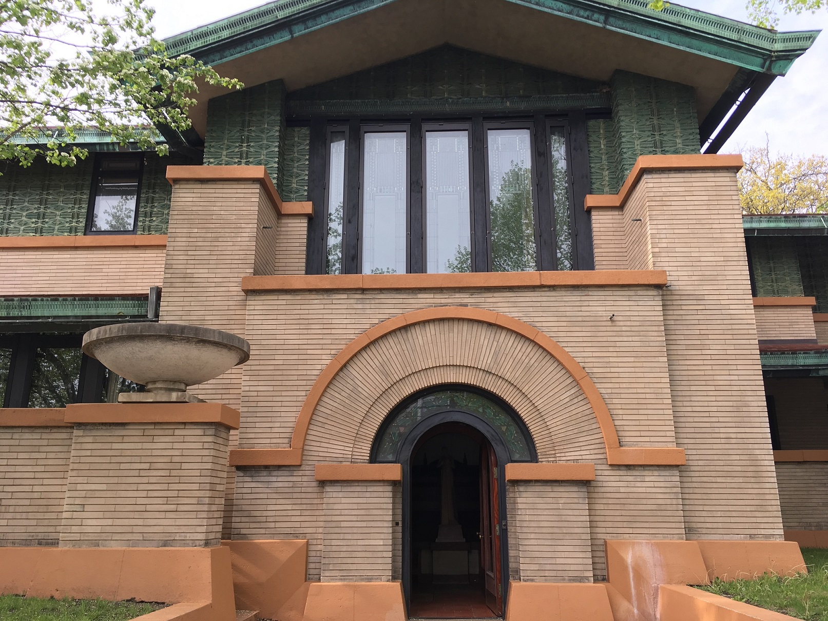 Das Dana Thomas House in Springfield / Illinois gehört zu den Meisterwerken von Frank Lloyd Wright. Das Dana Thomas House in Springfield / Illinois gehört zu den Meisterwerken von Frank Lloyd Wright.