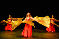 Zauberhafte Tänze, ein Basar und Tanzworkshops gibts beim Festival in Herne zu erleben.