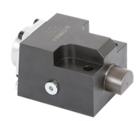 Der neue Keilspanner benötigt keine dauerhafte hydraulische Versorgung (Foto: ROEMHELD). Der neue Keilspanner benötigt keine dauerhafte hydraulische Versorgung (Foto: ROEMHELD).