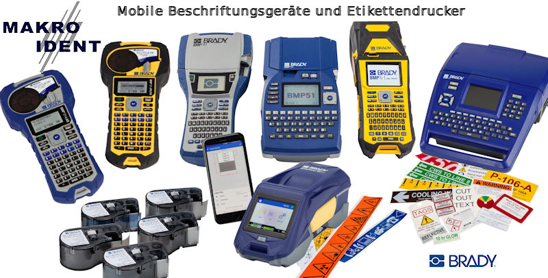 Mobile und robuste Etikettendrucker und Beschriftungsgeräte