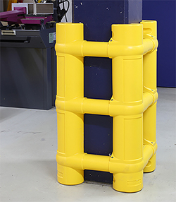 Modularer Säulenschutz