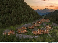 Visualisierung der Waldchalets by Alphotel Tyrol (Alphotel Tyrol) Visualisierung der Waldchalets by Alphotel Tyrol (Alphotel Tyrol)