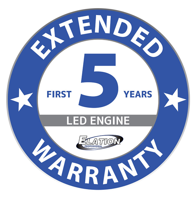 5 Jahre Produktgewährleistung auf neueste LED Scheinwerfer (Foto: © ELATION 5 Jahre Produktgewährleistung auf neueste LED Scheinwerfer (Foto: © ELATION
