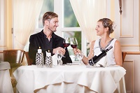 Pärchen im Restaurant (Angerhof)