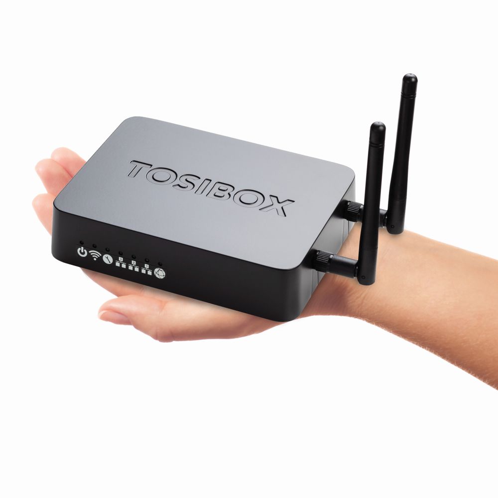 Kompakter Industrie-Router mit Firewall: TOSIBOX® Lock 150 Kompakter Industrie-Router mit Firewall: TOSIBOX® Lock 150