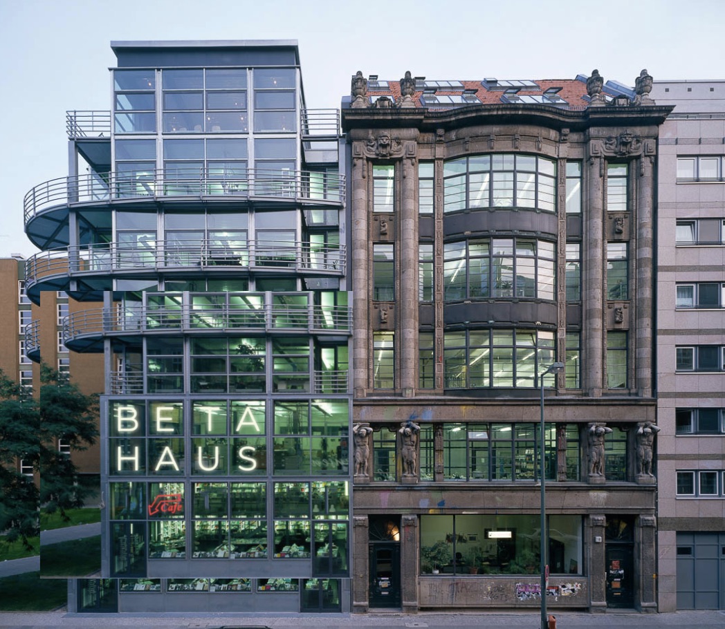 Das betahaus in der Rudi-Dutschke Strasse