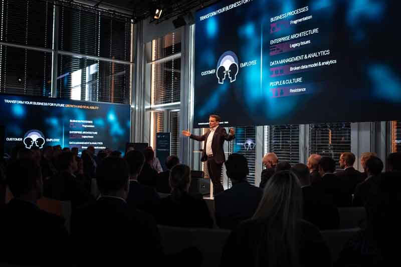 Christian Klein, Chief Operating Officer SAP SE auf der TRANSFORM!2019 © SAP / Purple 