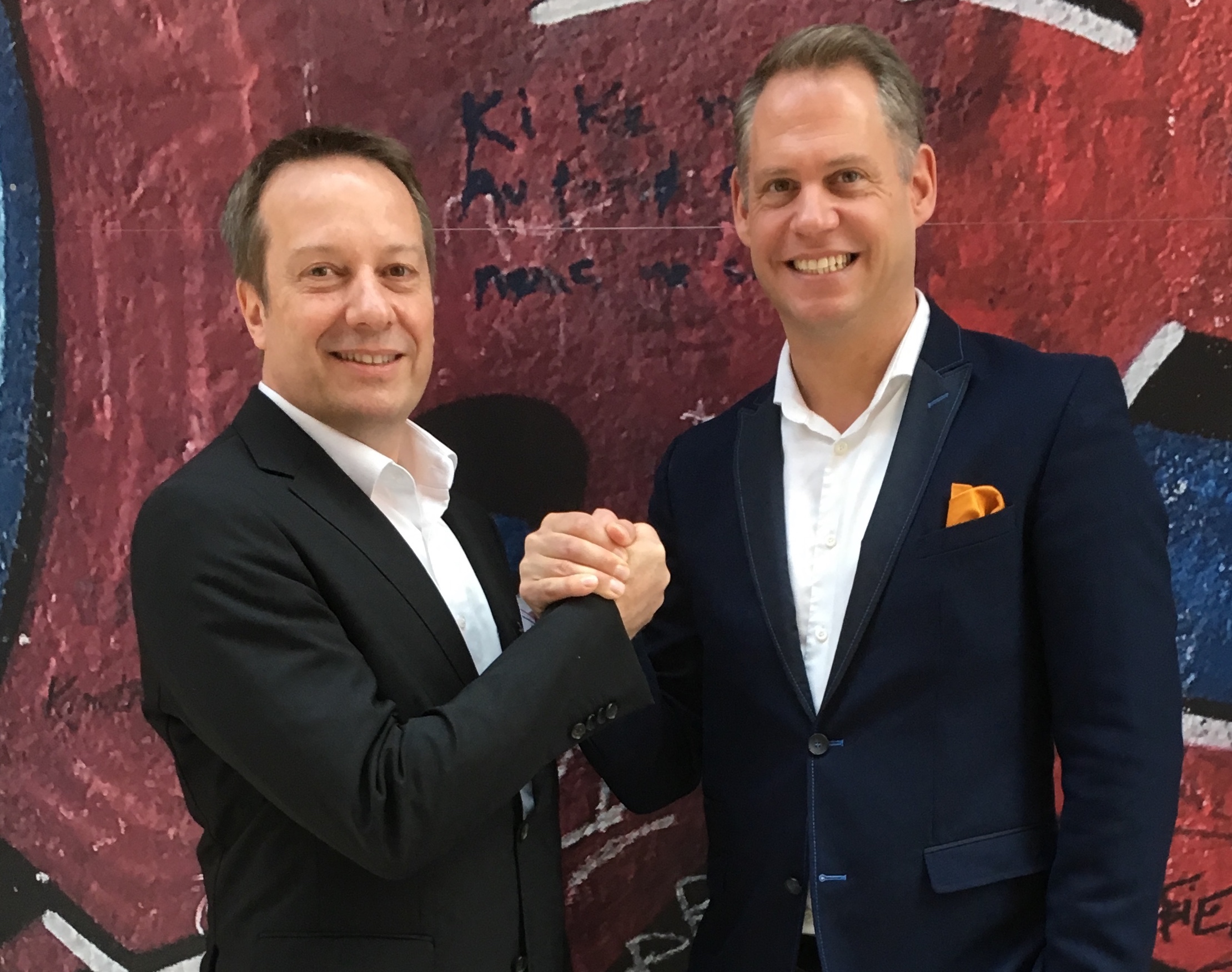 Neue Spitze im Bundesverband BFM: Simon Schach (rechts)übergibt an seinen Nachfolger Michael Ritter