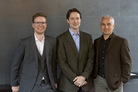 Sebastian Hazod, Leo McFall und Manfred Schnetzer: Die Führungsriege des Symphonieorchester Sebastian Hazod, Leo McFall und Manfred Schnetzer: Die Führungsriege des Symphonieorchester
