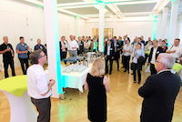 Eröffnung des traditionellen Vernetzungsdinners der Konferenz 2018