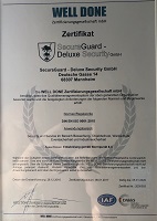 SecuraGuard Deluxe Security Mannheim Frankfurt Werkschutz Objektschutz Veranstaltungsschutz