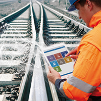 Fahrschieneninstandhaltung mit zedas®asset