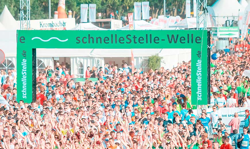 schnelleStelle.de Firmenlauf in Leipzig