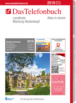 Das Telefonbuch für den Landkreis Marburg-Biedenkopf liegt zur Abholung bereit.