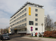 Der Büro-/Geschäftshauskomplex “Bei der Hauptwache 2“ in der Magdeburger City Der Büro-/Geschäftshauskomplex “Bei der Hauptwache 2“ in der Magdeburger City
