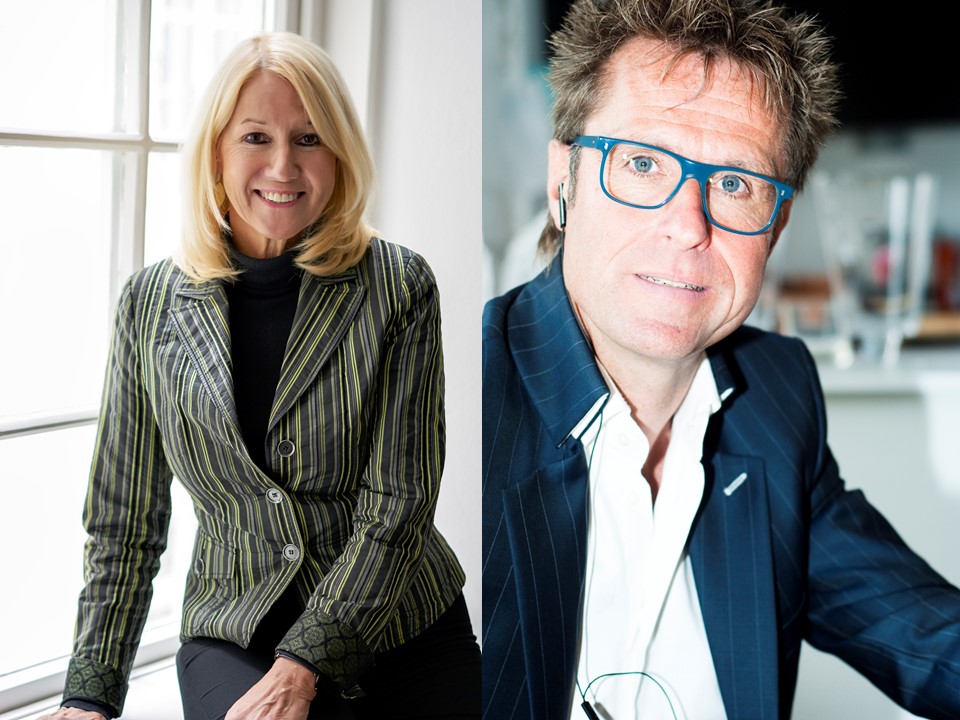 Resilienzexpertin Dr. Brigitte Bösenkopf und Motivationstrainer Richard de Hoop