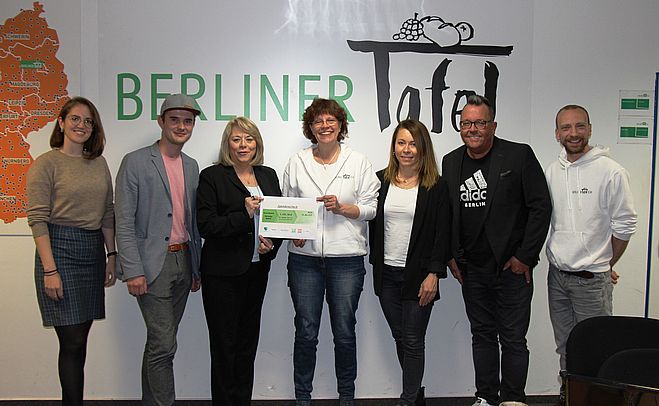 1.150 Eruo für die Berliner Tafel