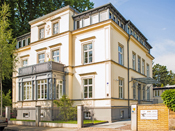 Die repräsentative Büro- Villa „Louis-Braille-Straße 1“ im Stadtteil Dresden Neustadt Die repräsentative Büro- Villa „Louis-Braille-Straße 1“ im Stadtteil Dresden Neustadt