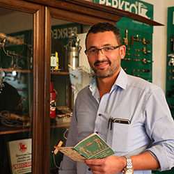 Yassine Hönes, heutiger Geschäftsführer und Inhaber