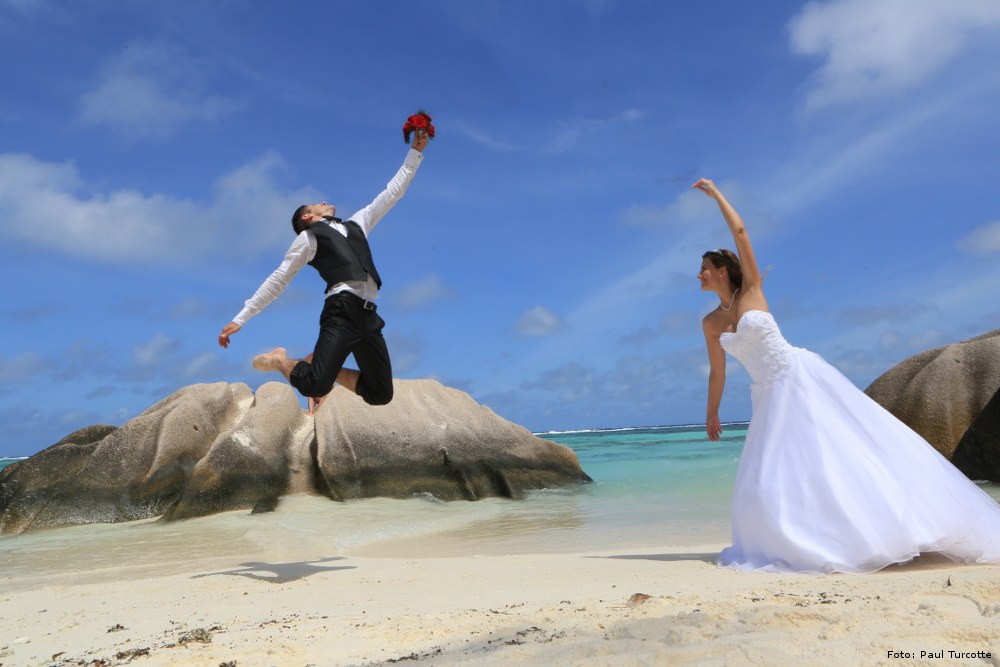 Traumhochzeit auf den Seychellen (Foto: Paul Turcotte) (Bildquelle: Paul Turcotte) Traumhochzeit auf den Seychellen (Foto: Paul Turcotte) (Bildquelle: Paul Turcotte)