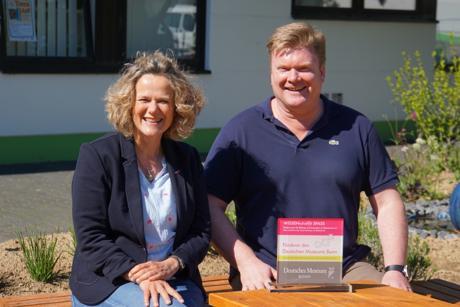 Dr. Andrea Niehaus und Christoph Timmerarens