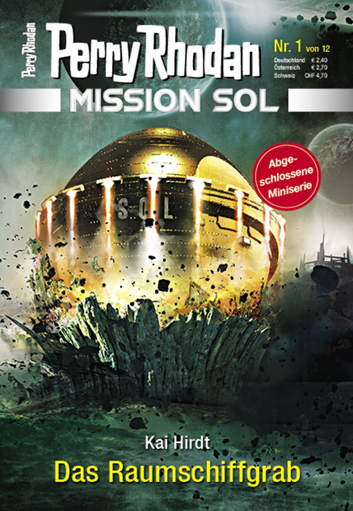 Cover PERRY RHODAN-Mission SOL 1 Cover PERRY RHODAN-Mission SOL 1